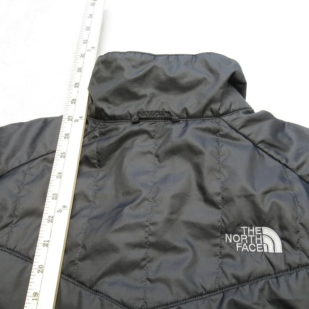 The North Face Jacket Mens XL Black Hybrid Insulated Full Zip Puffer Hiking